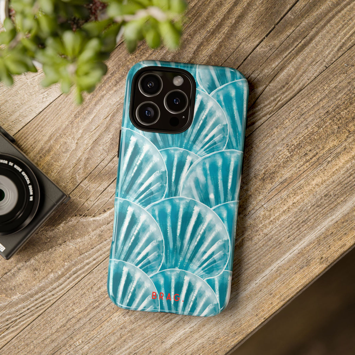 Seafoam Tough Phone Case – Shockproof Protective iPhone Cover