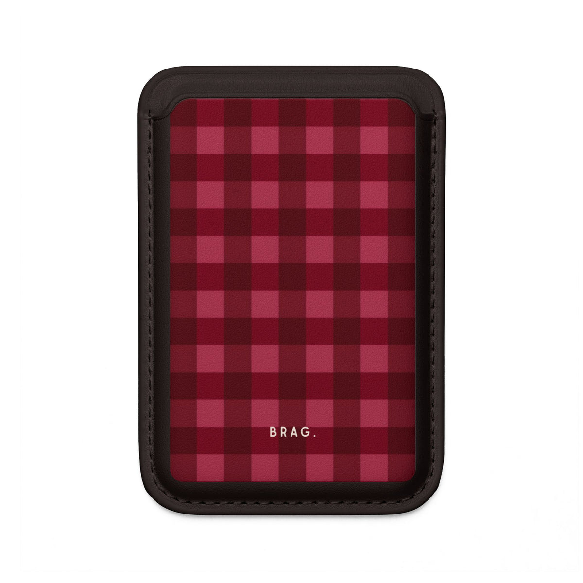 Cherry Cola MagSafe Vegan Wallet — Slim Phone Card Holder