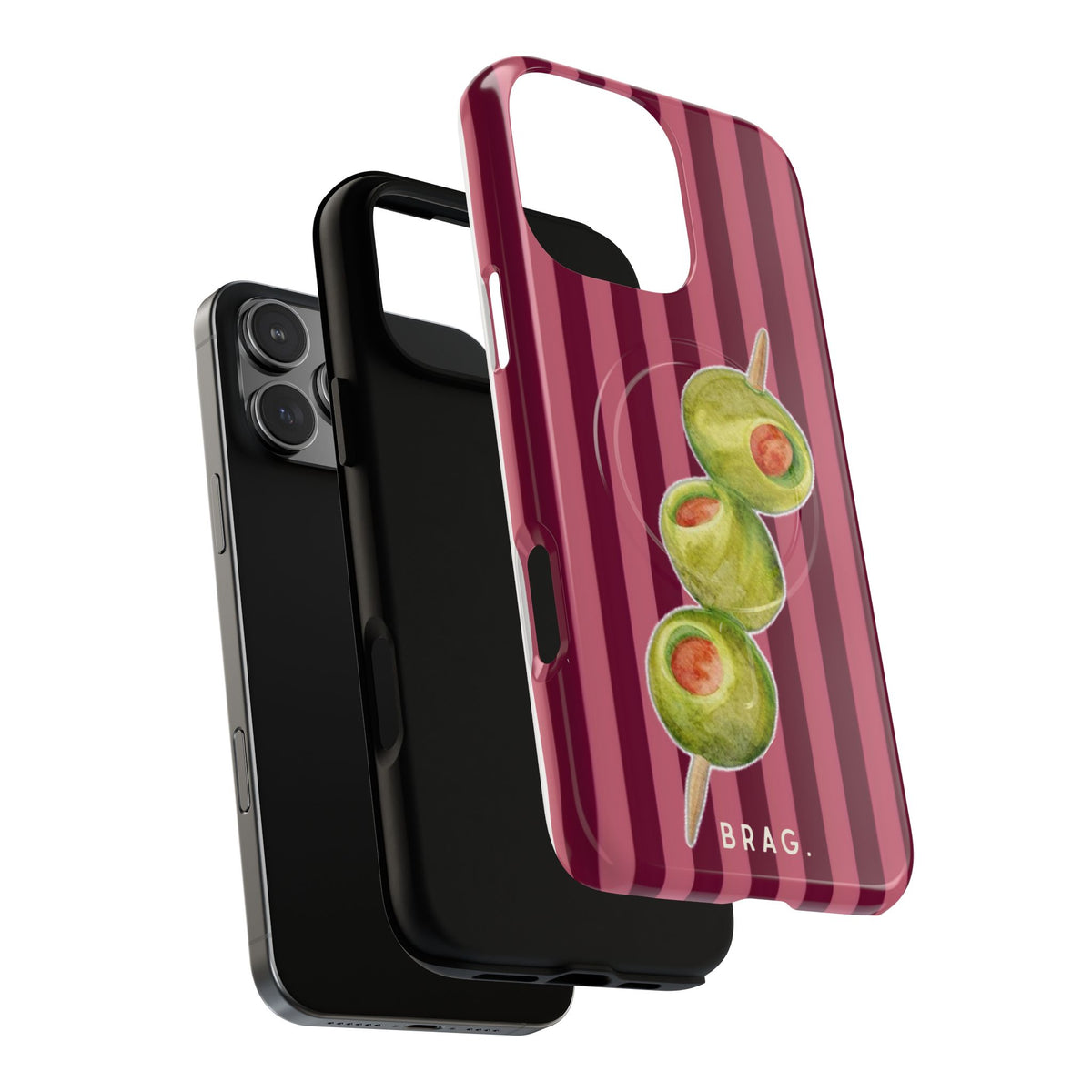 Olive Hour MagSafe Tough Phone Case — Magnetic Protective Cover