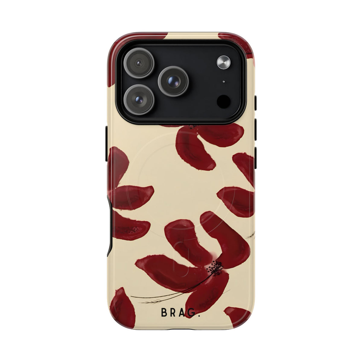 Cherry Bloom MagSafe Tough Phone Case — Magnetic Protective Cover