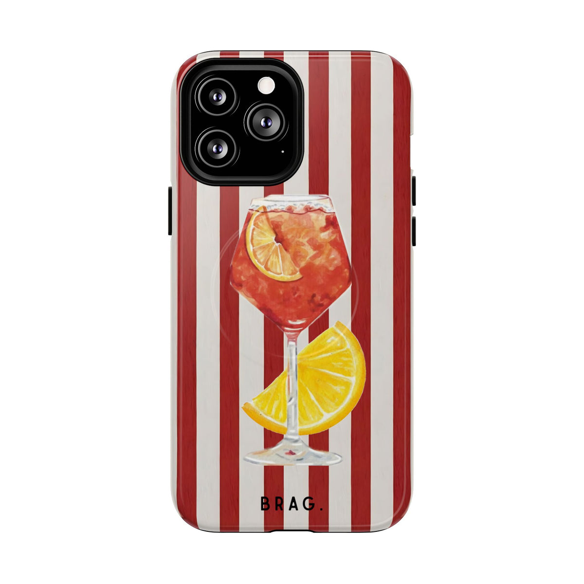 Aperol Spritz MagSafe Tough Phone Case — Magnetic Protective Cover