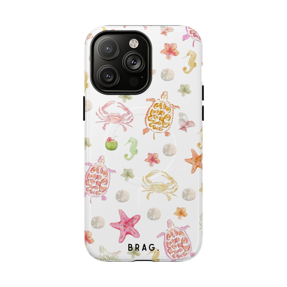 At The Beach MagSafe Tough Phone Case — Magnetic Protective Cover