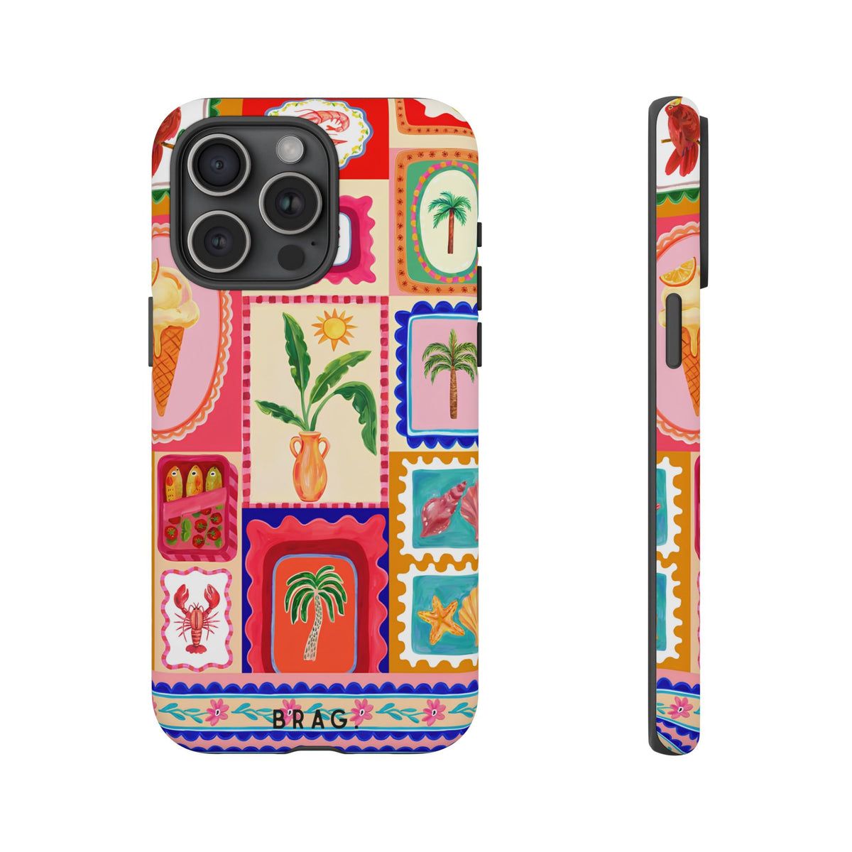 Postcard Tough Phone Case – Shockproof Protective iPhone Cover