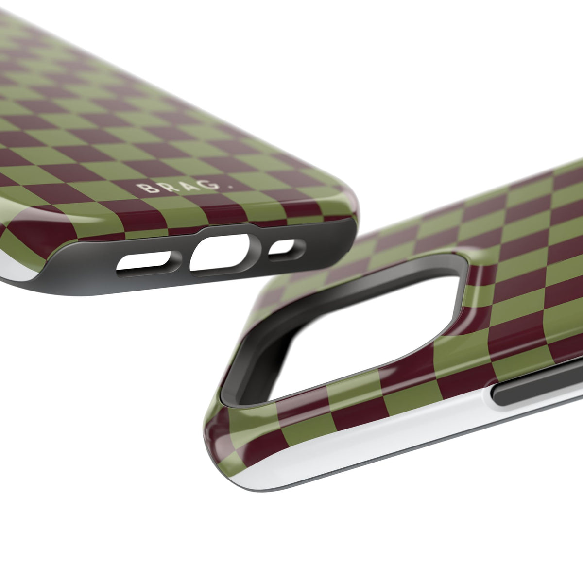 Lucky Check Magnetic Impact-Resistant Phone Case