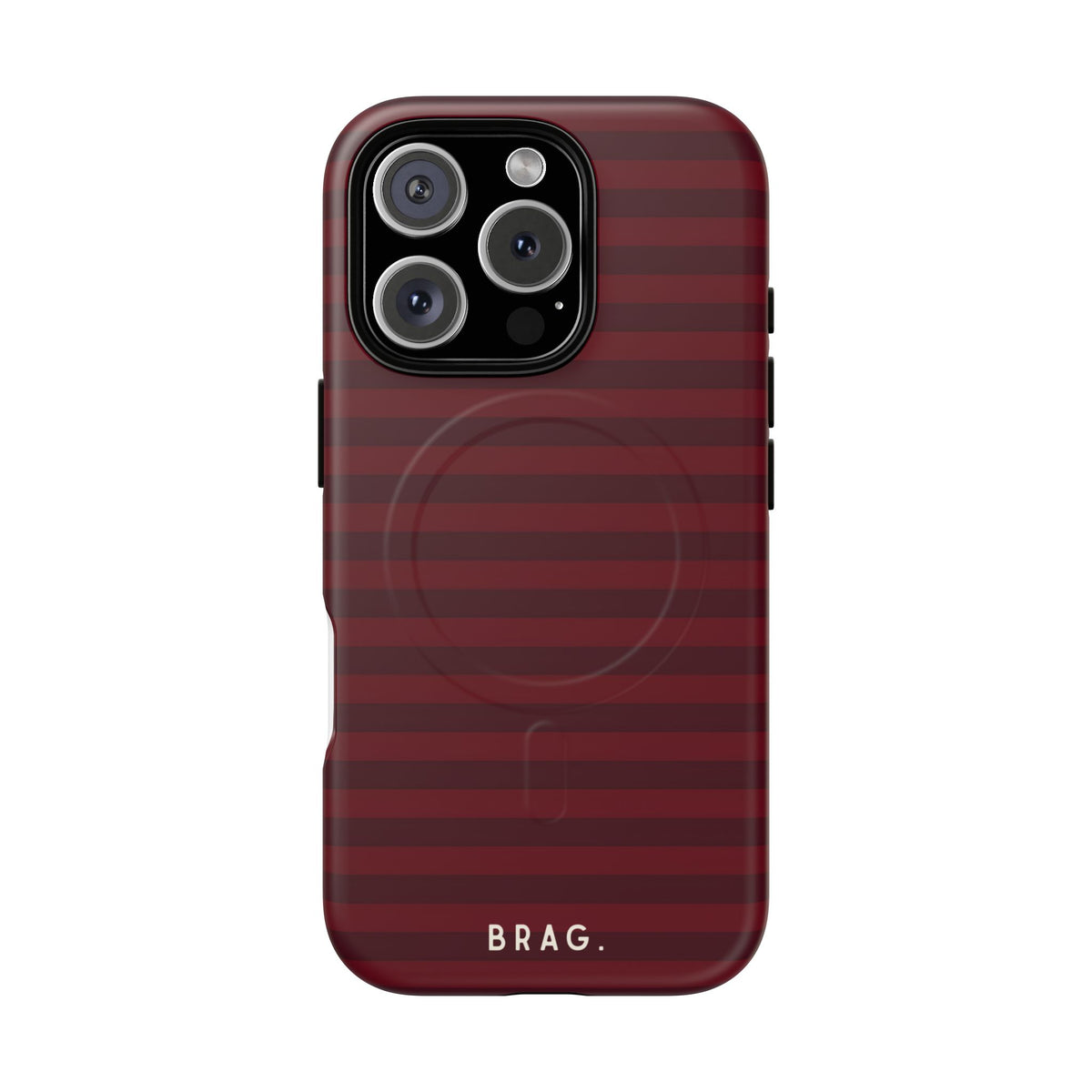Midnight Stripe MagSafe Tough Phone Case — Magnetic Protective Cover