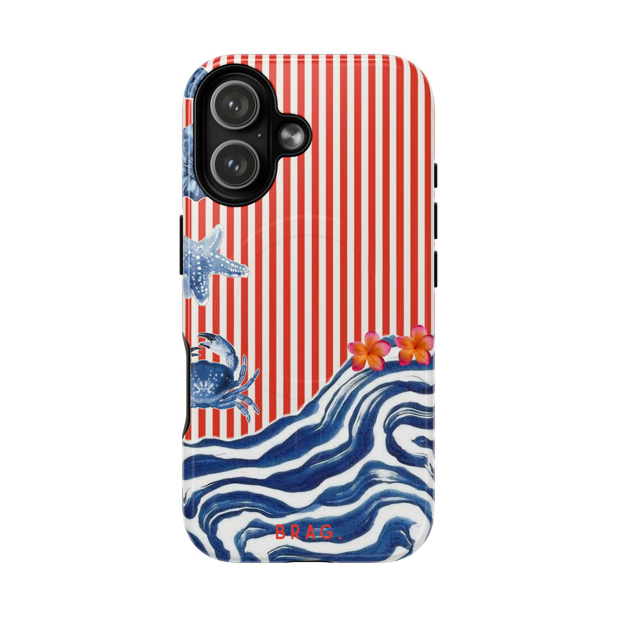 Riviera Postcard MagSafe Tough Phone Case — Magnetic Protective Cover