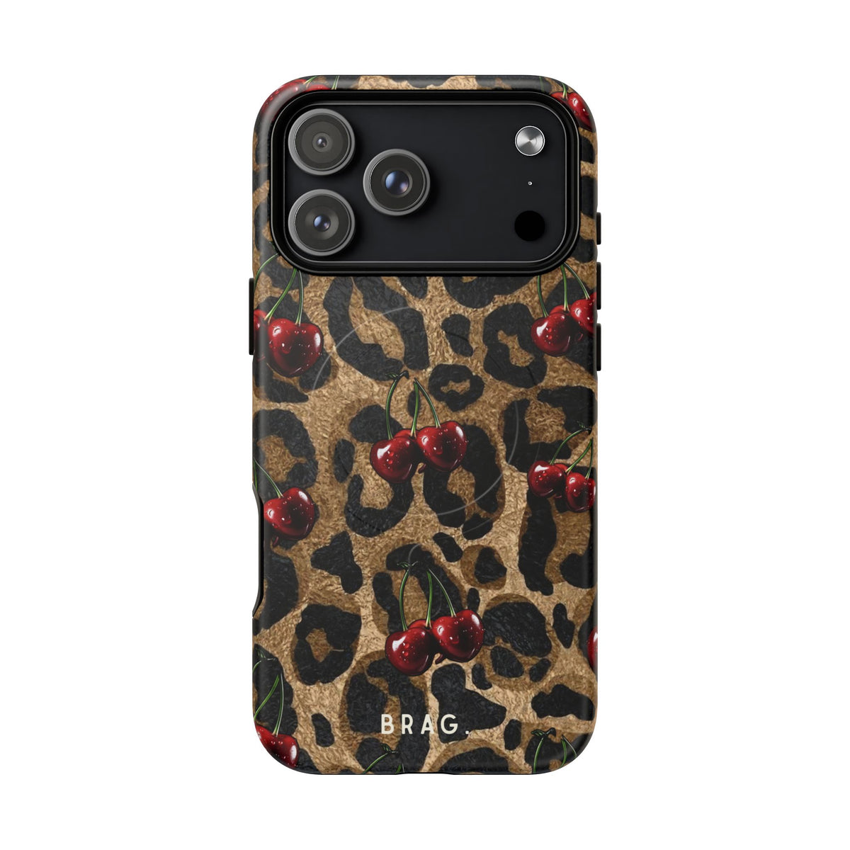 Cherry Hunter MagSafe Tough Phone Case — Magnetic Protective Cover