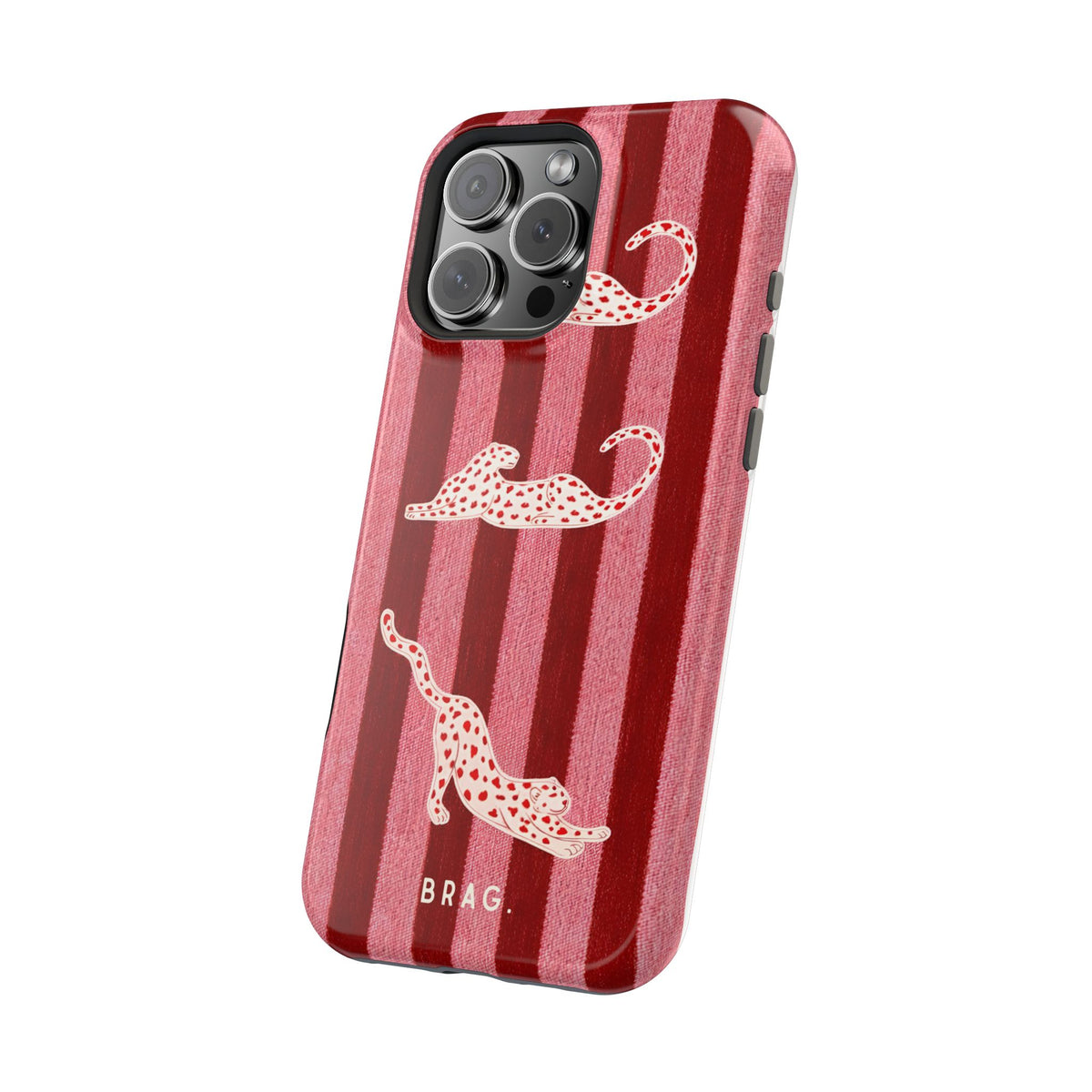 Pink Safari Magnetic Impact-Resistant Phone Case