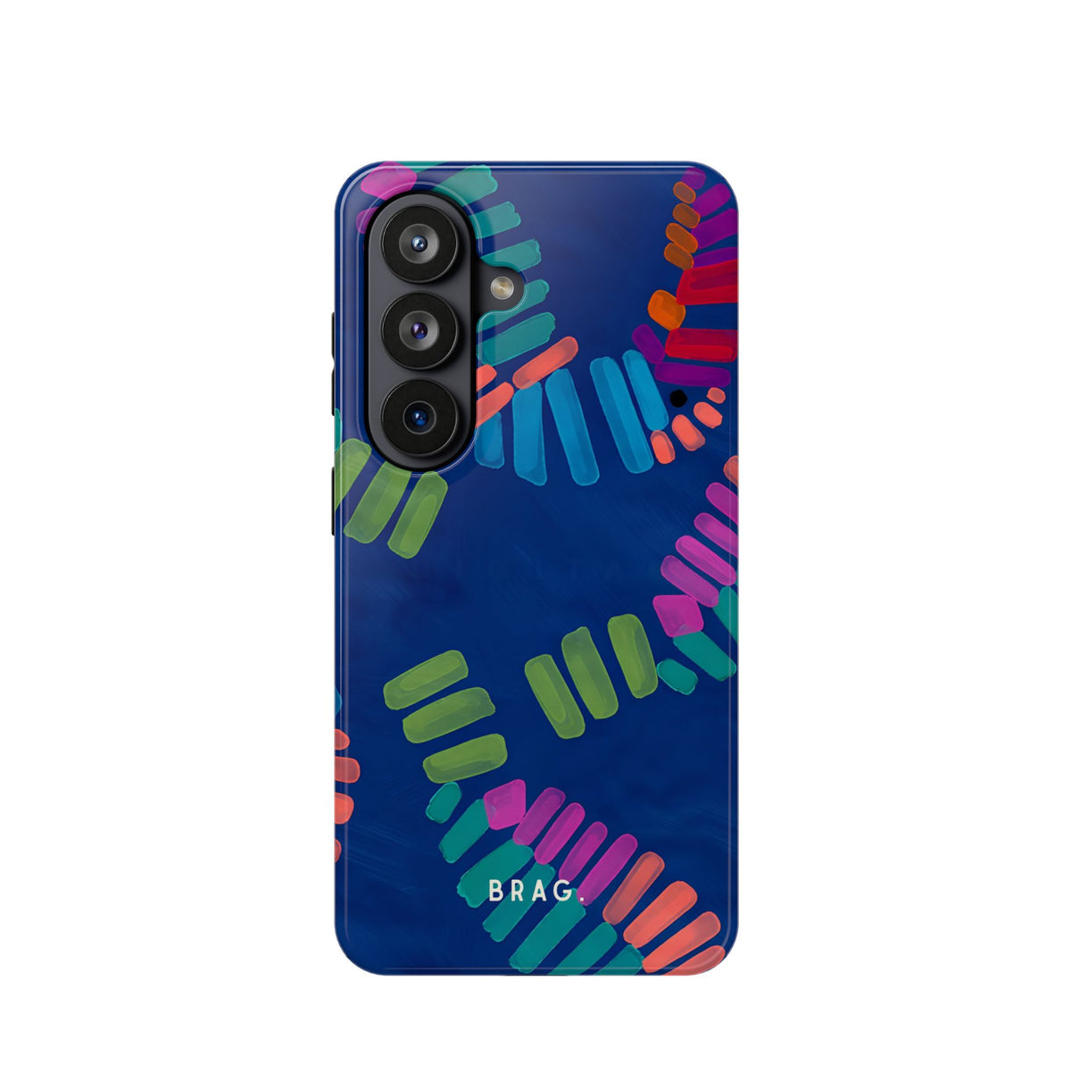 Blue Palm Magnetic Impact-Resistant Phone Case