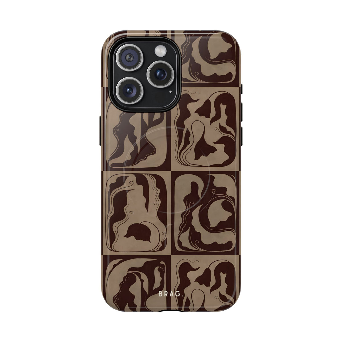 Ornate Tile MagSafe Tough Phone Case — Magnetic Protective Cover