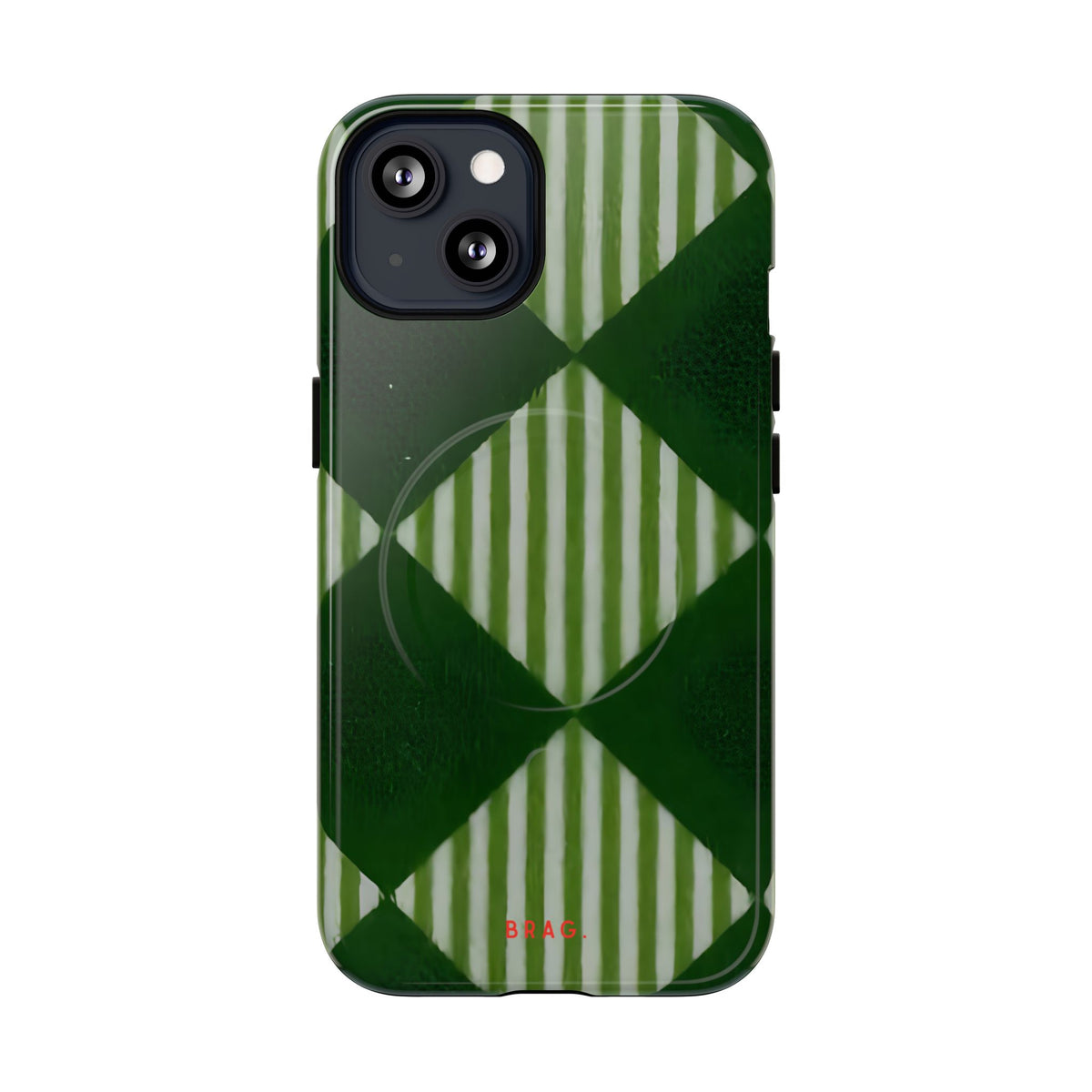Woven Pattern MagSafe Tough Phone Case — Magnetic Protective Cover