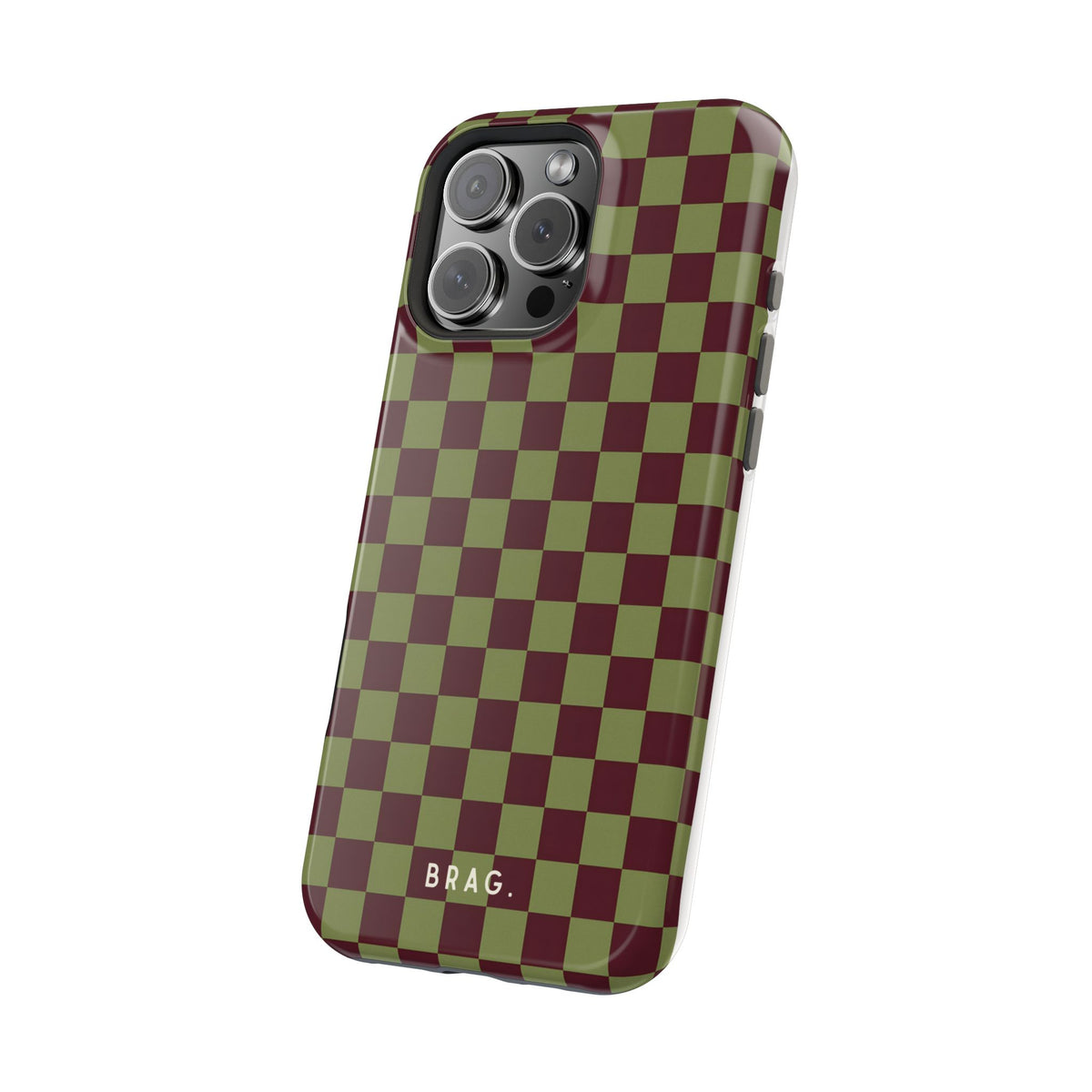 Lucky Check Magnetic Impact-Resistant Phone Case