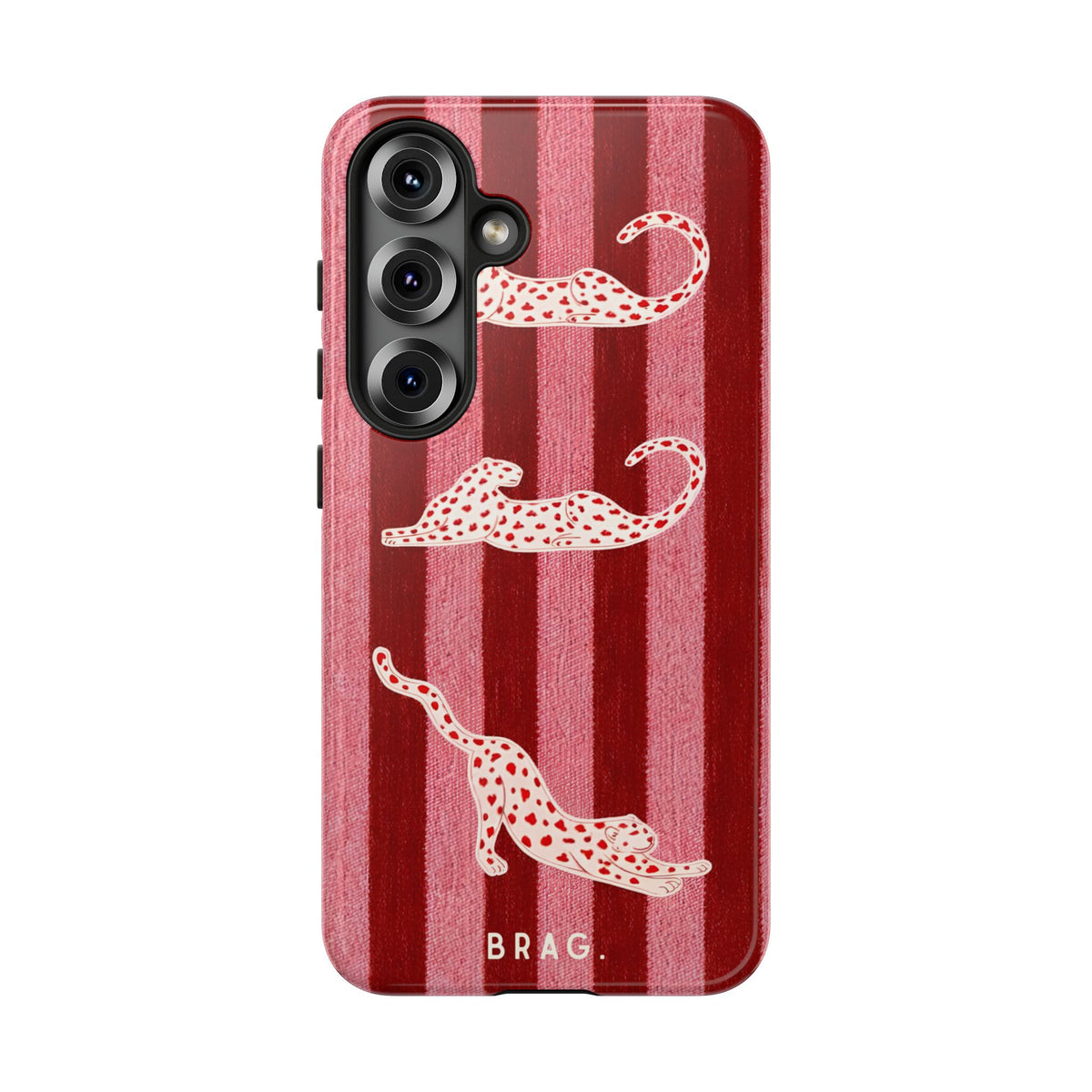 Pink Safari Tough Phone Case – Shockproof Protective iPhone Cover