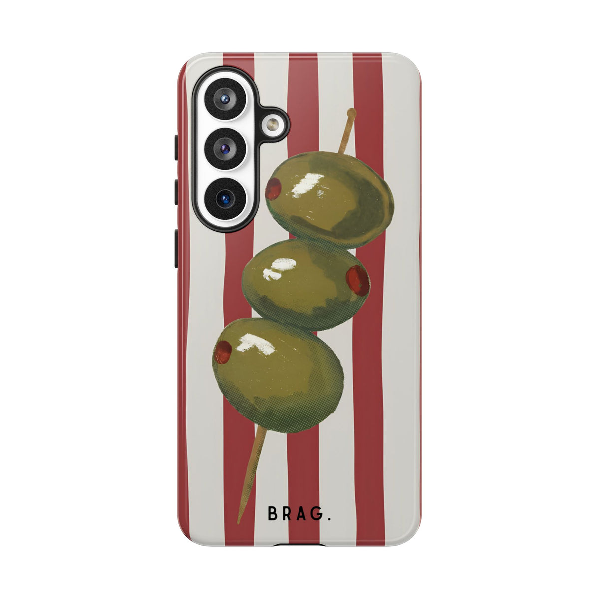 Olive Hour Tough Phone Case – Shockproof Protective iPhone Cover