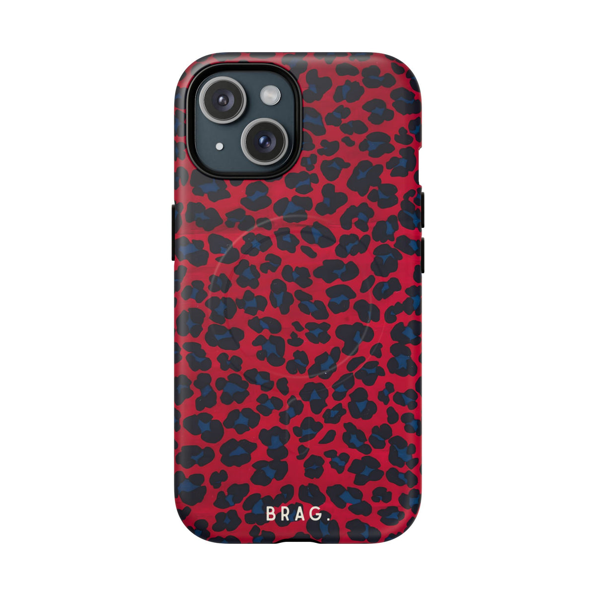 Red Flag MagSafe Tough Phone Case — Magnetic Protective Cover
