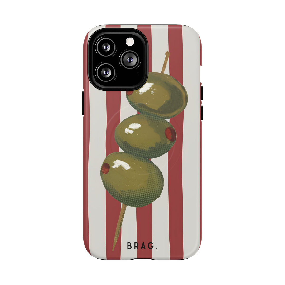 Olive Hour MagSafe Tough Phone Case — Magnetic Protective Cover