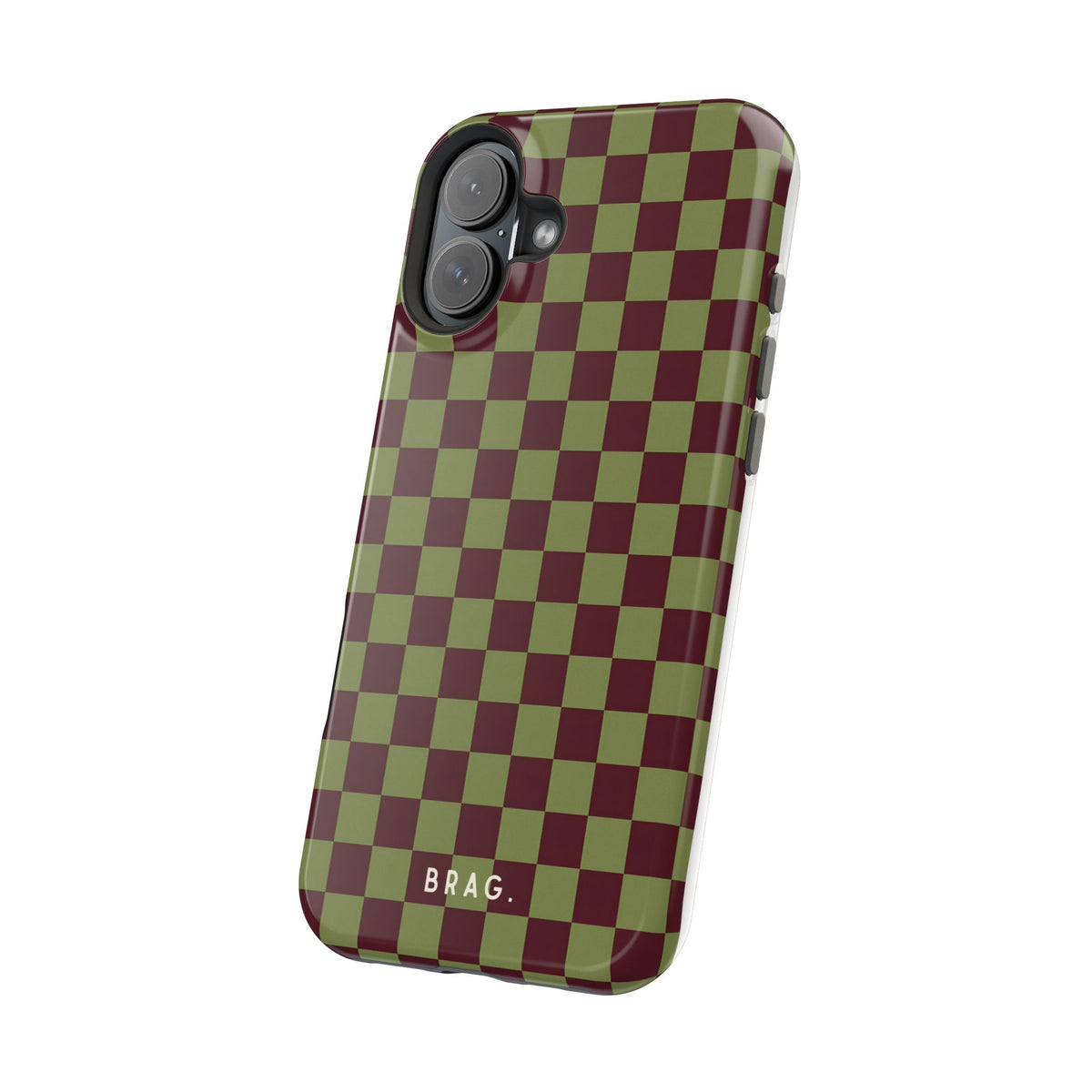 Lucky Check Magnetic Impact-Resistant Phone Case