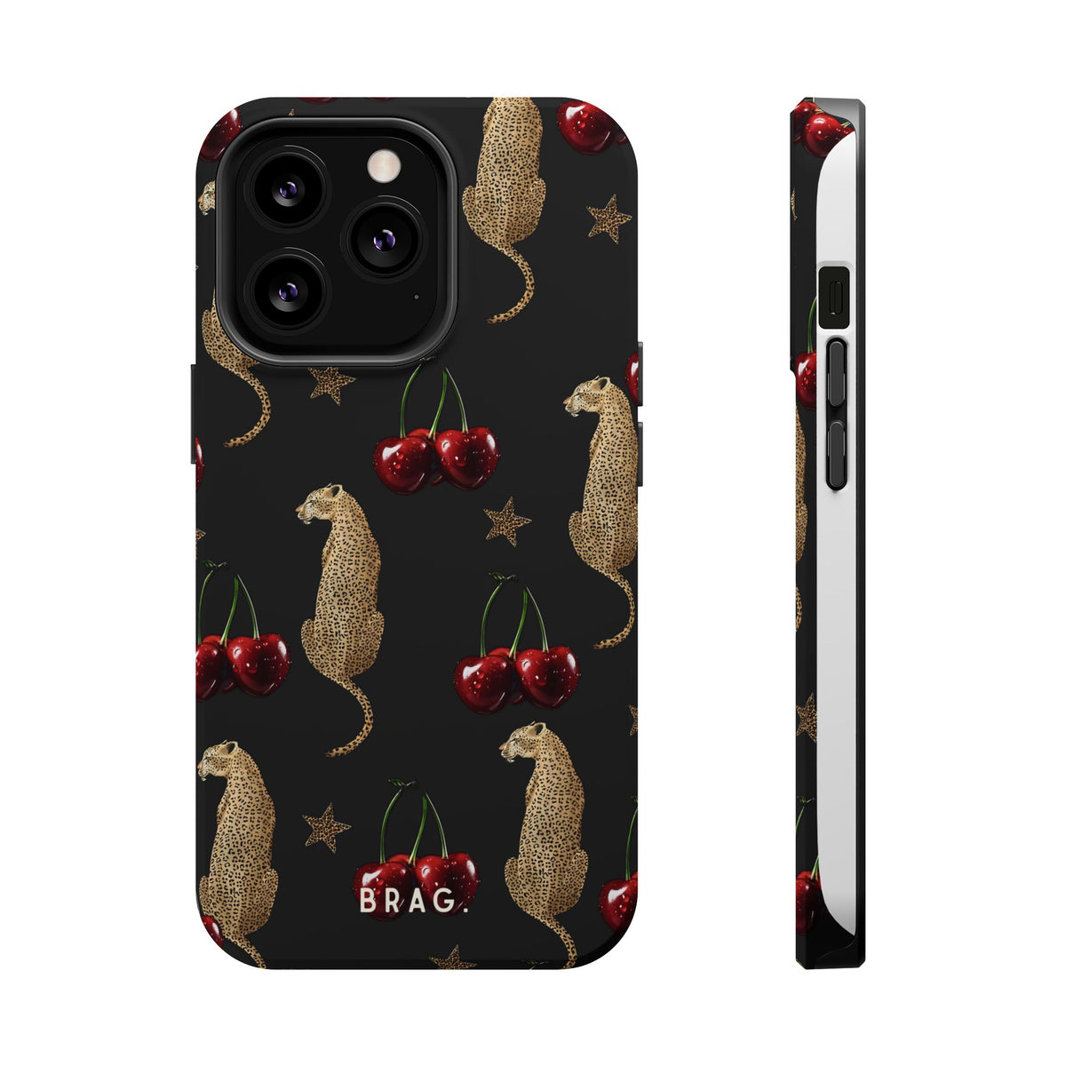 Cherry Roulette Magnetic Impact-Resistant Phone Case