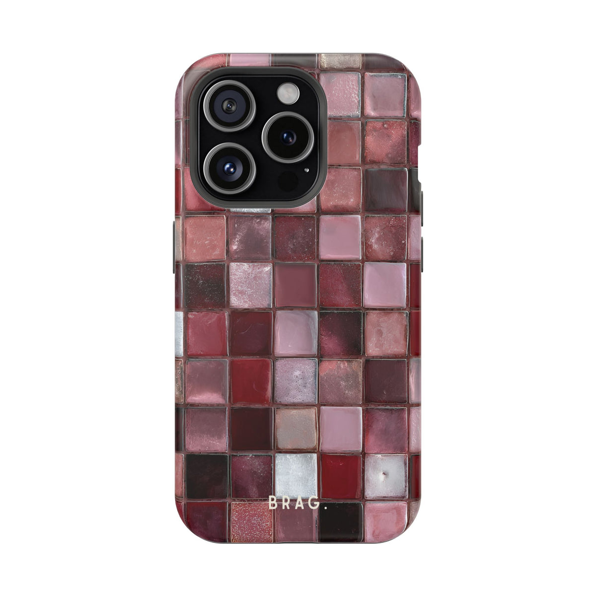 Cherry Tile Magnetic Impact-Resistant Phone Case