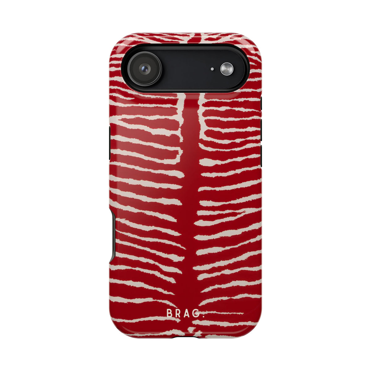 Striped Heat Magnetic Impact-Resistant Phone Case