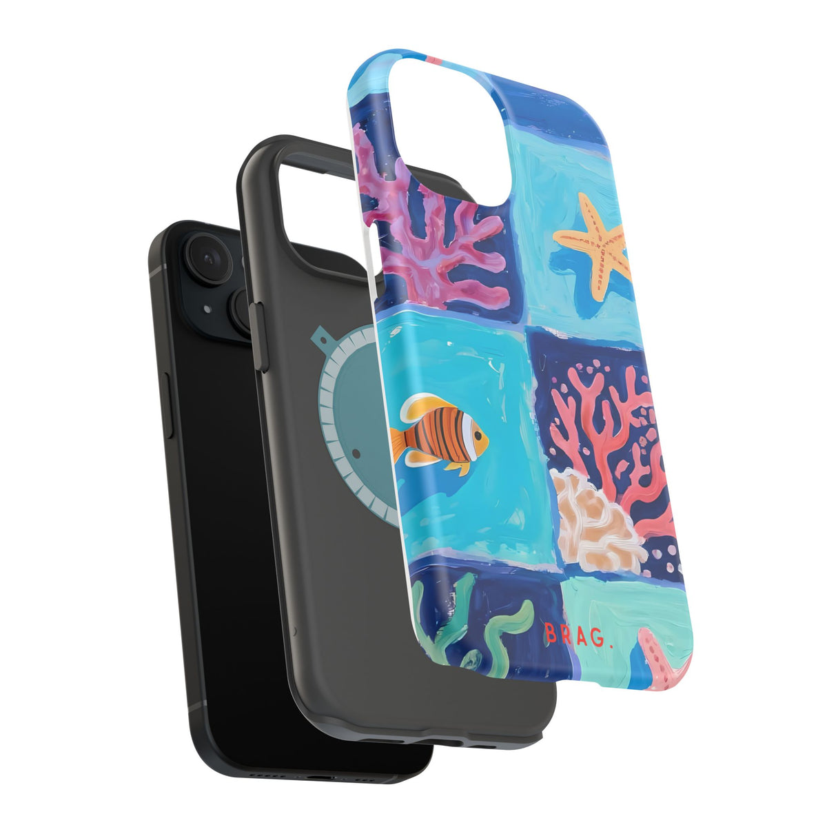 Coral Bay Magnetic Impact-Resistant Phone Case