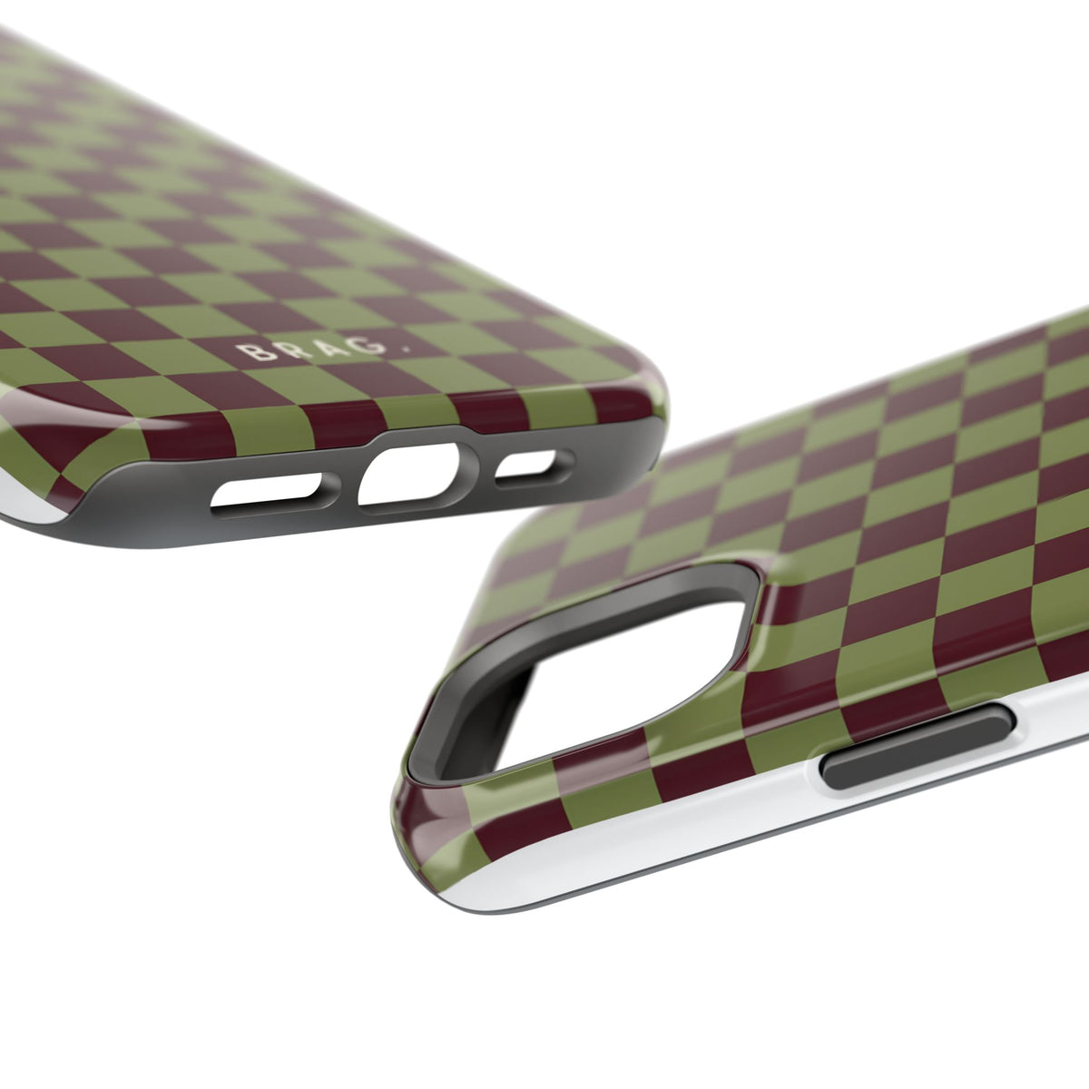 Lucky Check Magnetic Impact-Resistant Phone Case