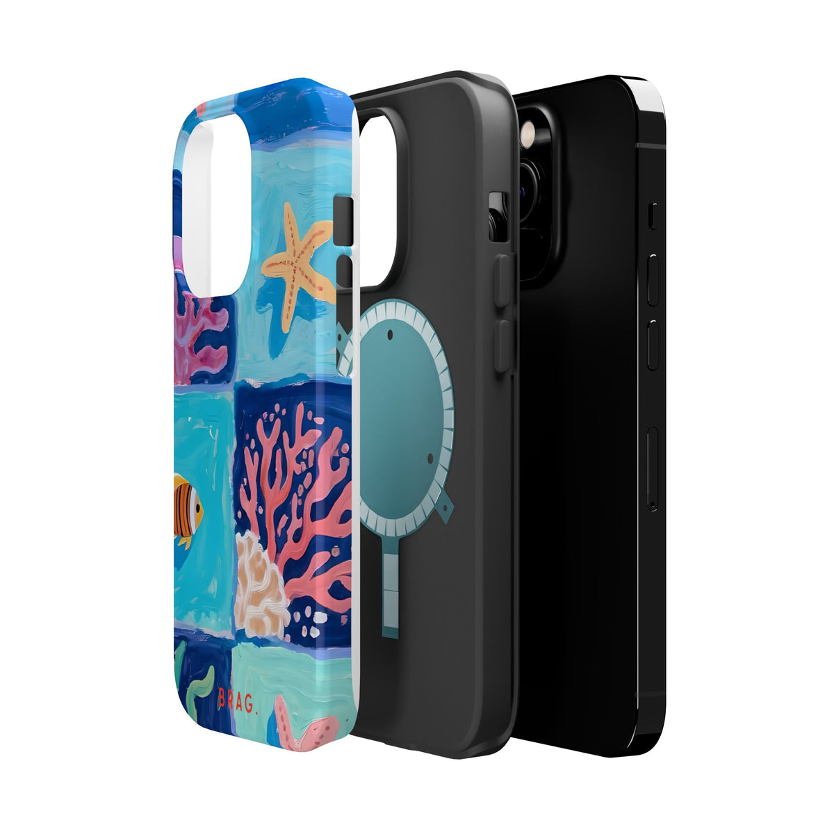 Coral Bay Magnetic Impact-Resistant Phone Case
