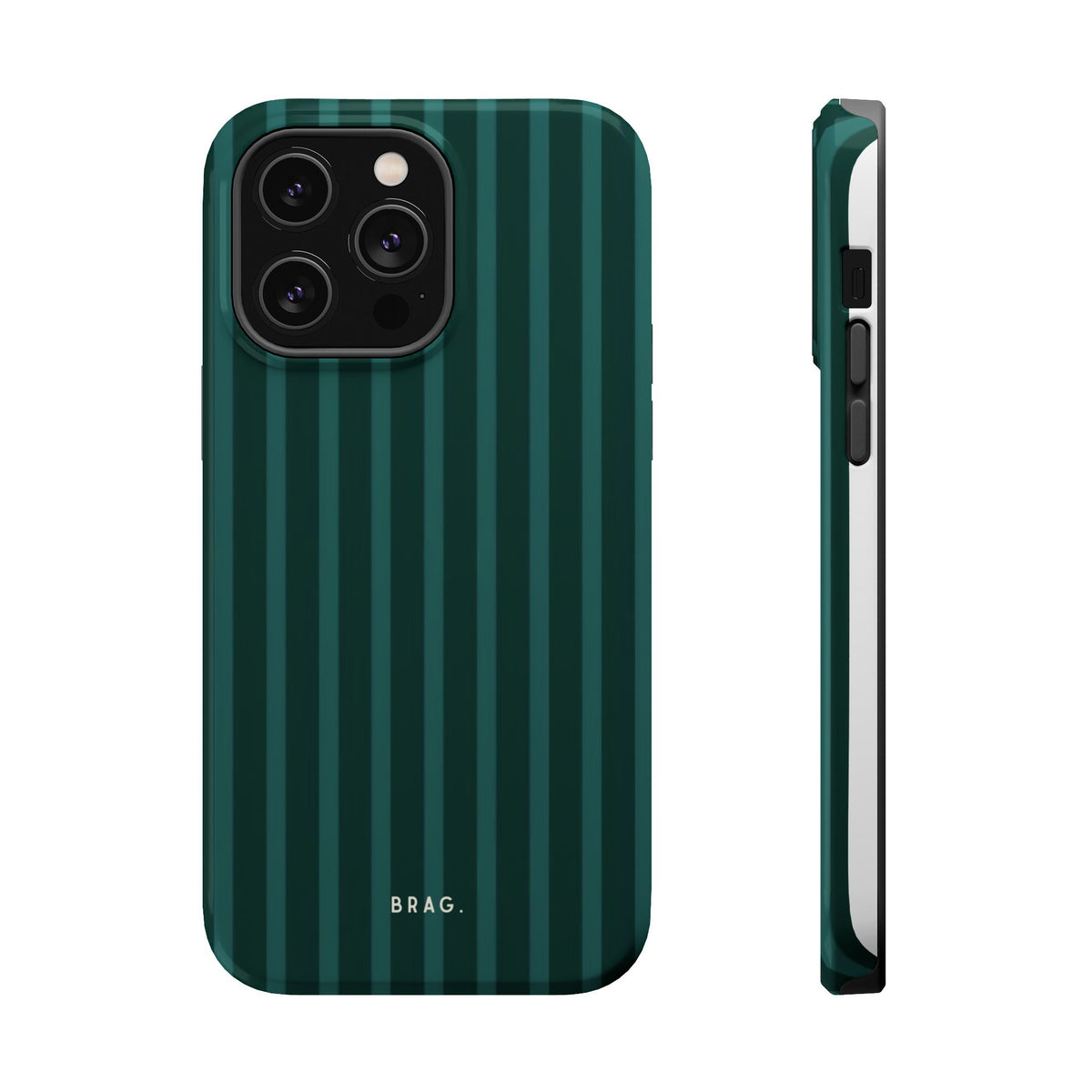 Forest Stripe Magnetic Impact-Resistant Phone Case