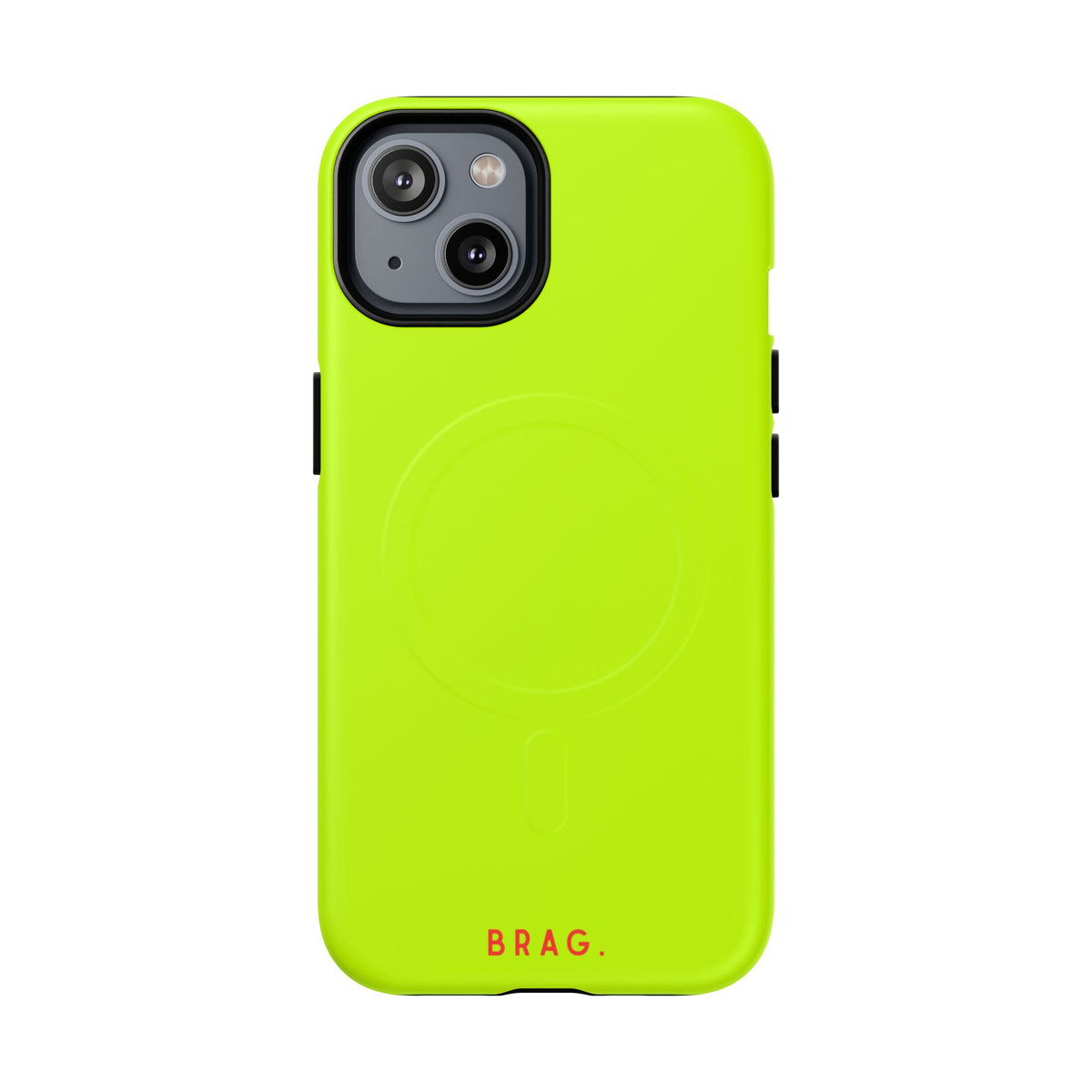 Brag Neon MagSafe Tough Phone Case — Magnetic Protective Cover