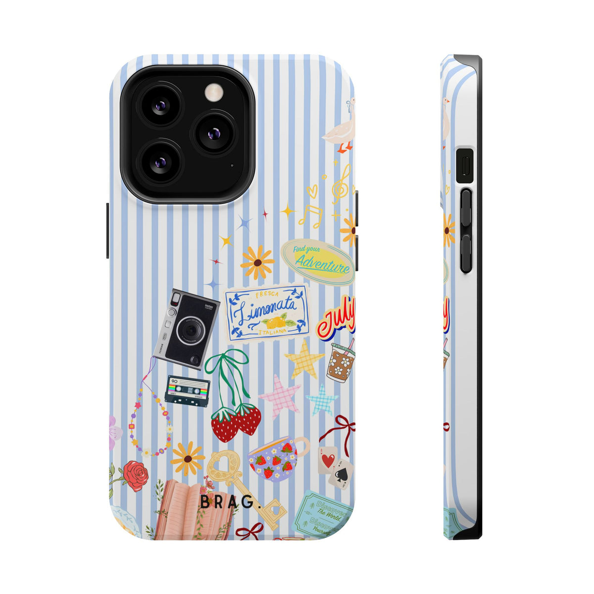 Travel Girl Magnetic Impact-Resistant Phone Case