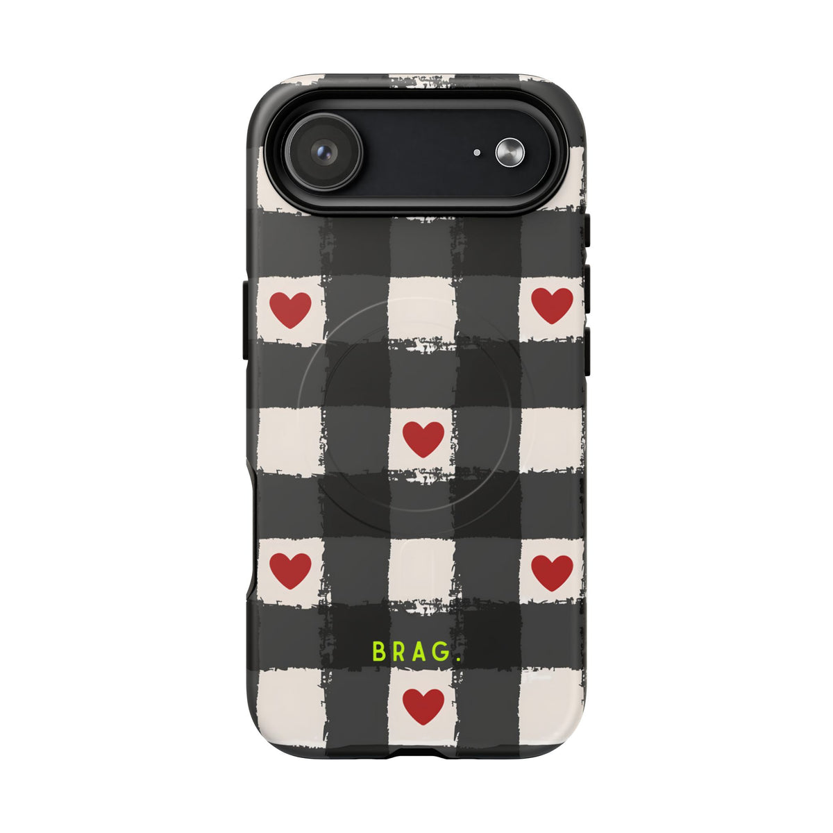Lucky Heart MagSafe Tough Phone Case — Magnetic Protective Cover