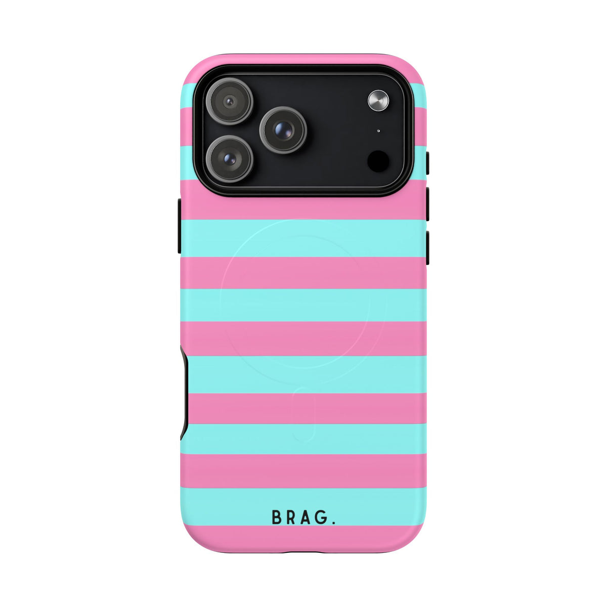 Taffy Stripe MagSafe Tough Phone Case — Magnetic Protective Cover