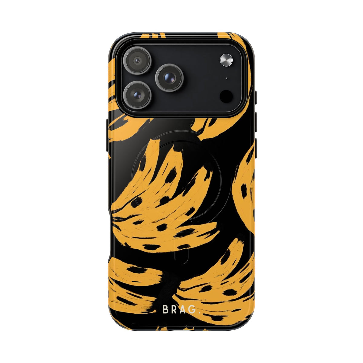 Banana Split MagSafe Tough Phone Case — Magnetic Protective Cover