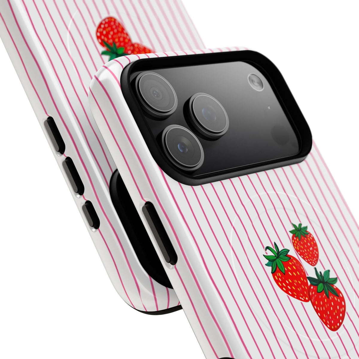 Berry Kiss MagSafe Tough Phone Case — Magnetic Protective Cover