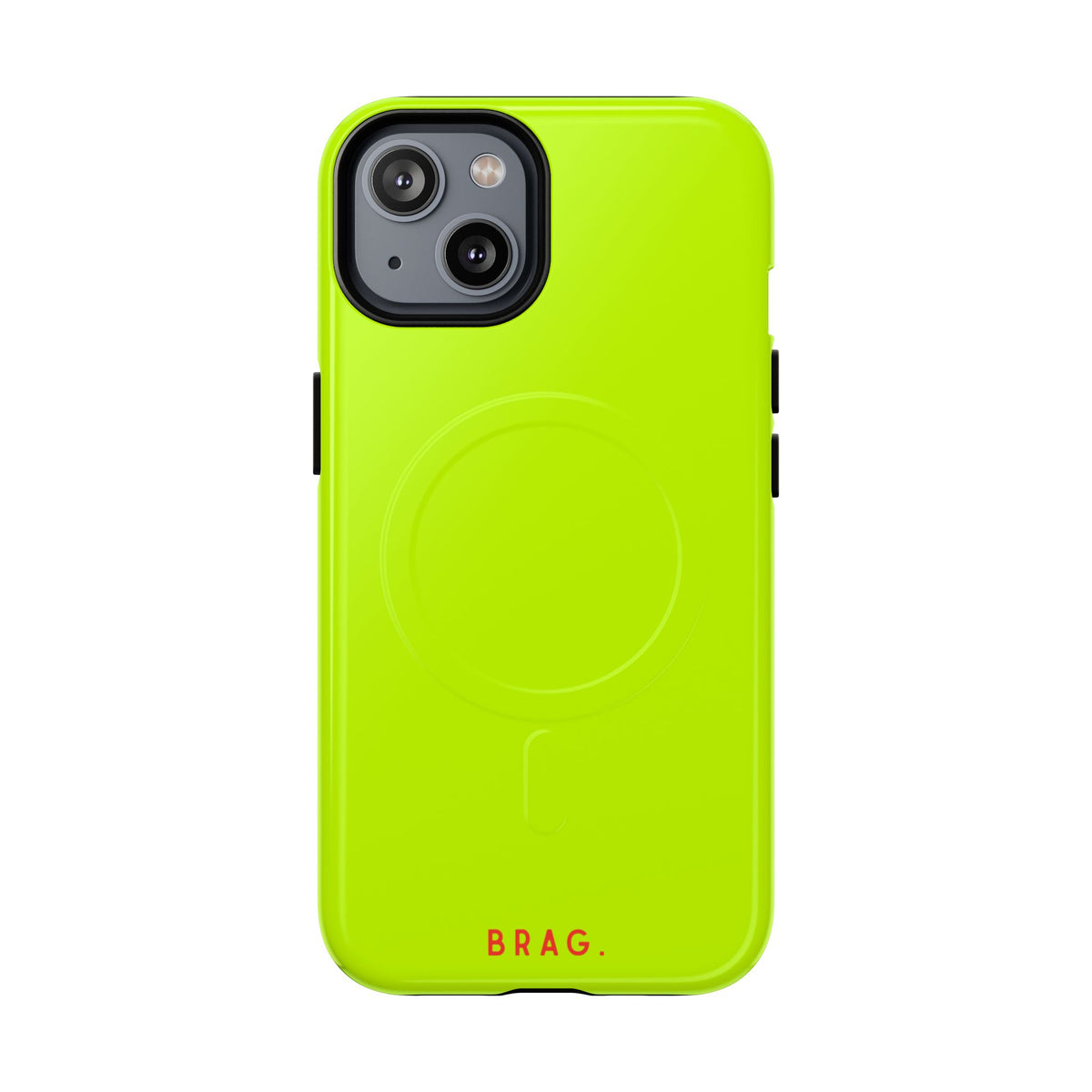 Brag Neon MagSafe Tough Phone Case — Magnetic Protective Cover