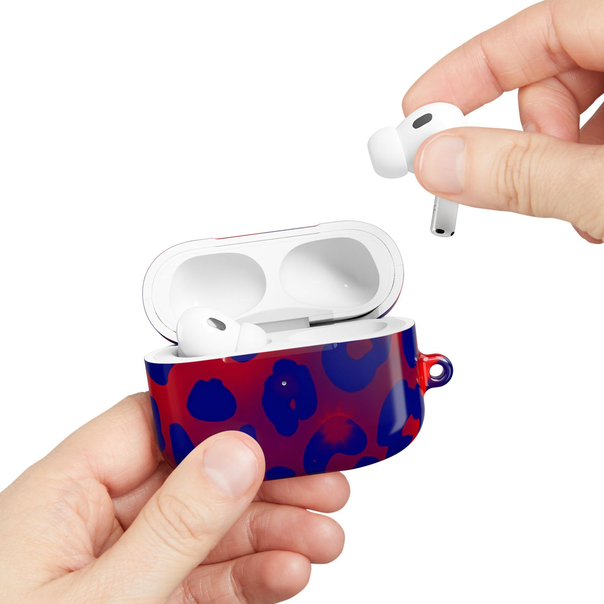Electric Blue AirPod Case – Slim Protective Charging Case