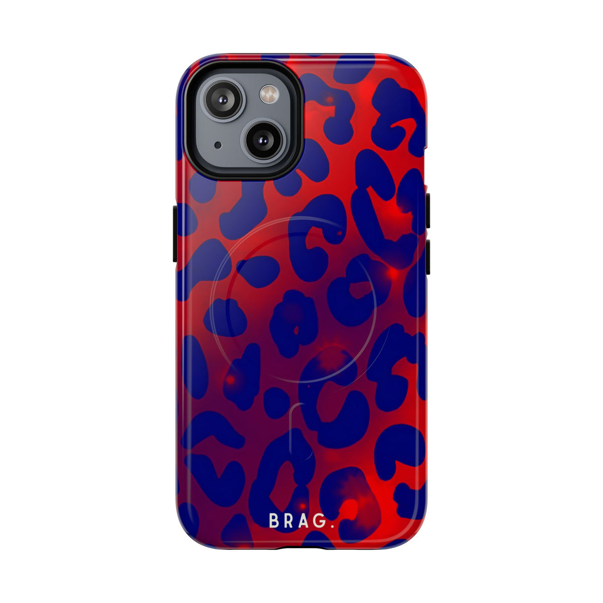 Electric Blue MagSafe Tough Phone Case — Magnetic Protective Cover