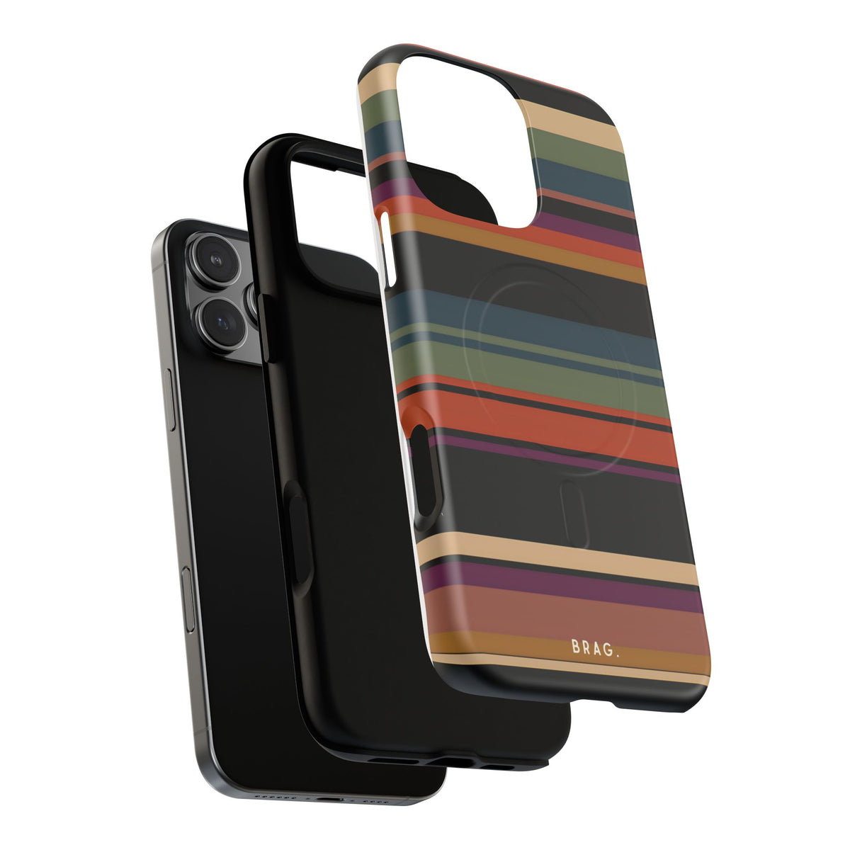 Market Stripe MagSafe Tough Phone Case — Magnetic Protective Cover