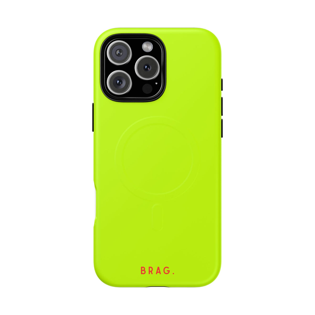 Brag Neon MagSafe Tough Phone Case — Magnetic Protective Cover