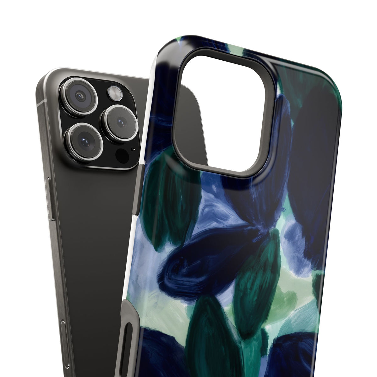 Indigo Garden Magnetic Impact-Resistant Phone Case