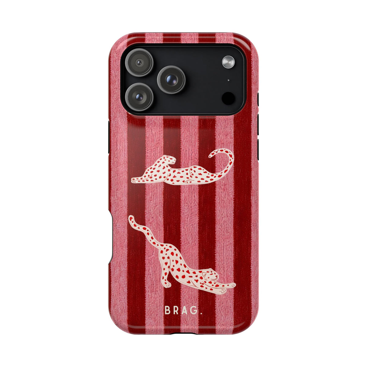 Pink Safari Magnetic Impact-Resistant Phone Case