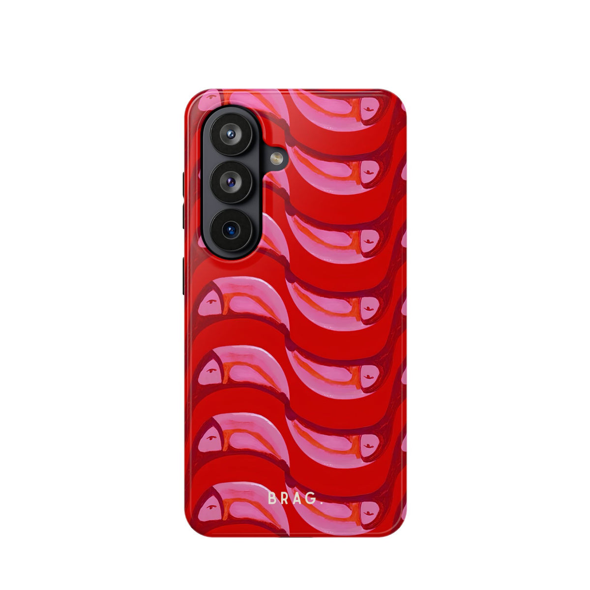 Pink Current Magnetic Impact-Resistant Phone Case