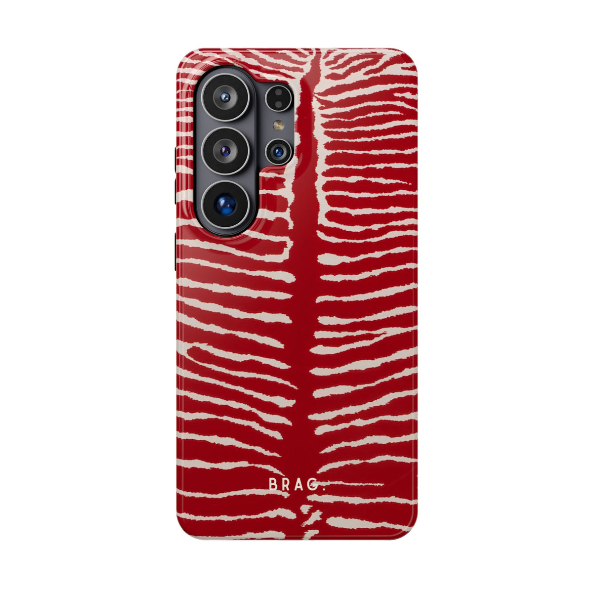 Striped Heat Magnetic Impact-Resistant Phone Case