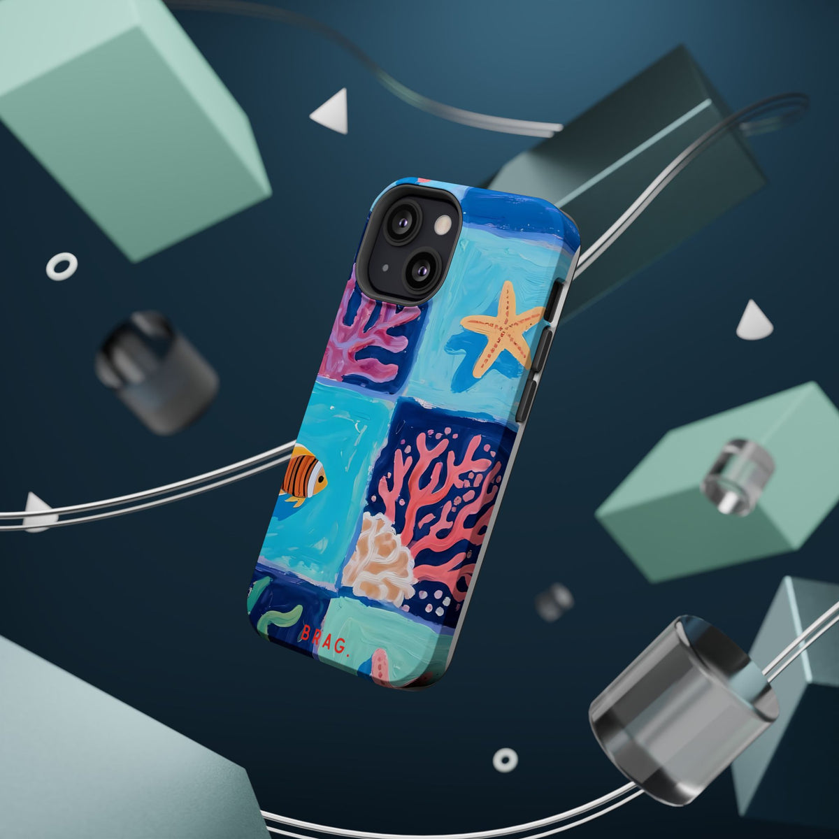 Coral Bay Magnetic Impact-Resistant Phone Case