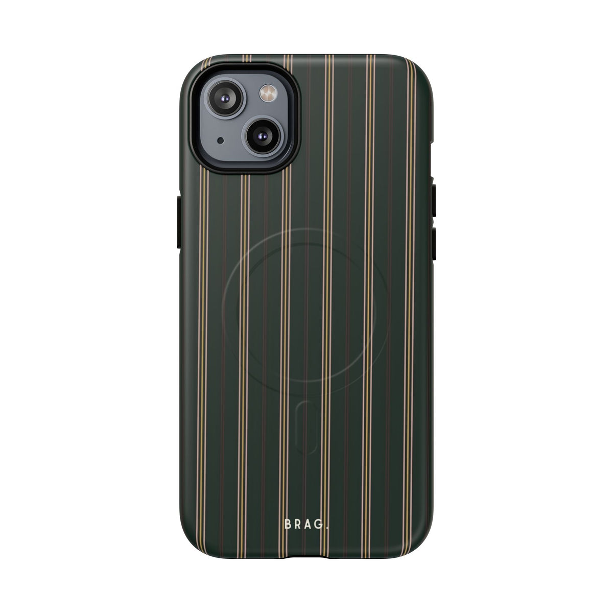 Vintage Pinstripe MagSafe Tough Phone Case — Magnetic Protective Cover