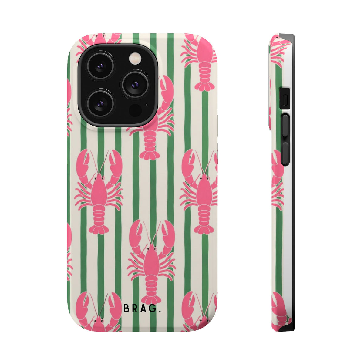Pink catch Magnetic Impact-Resistant Phone Case