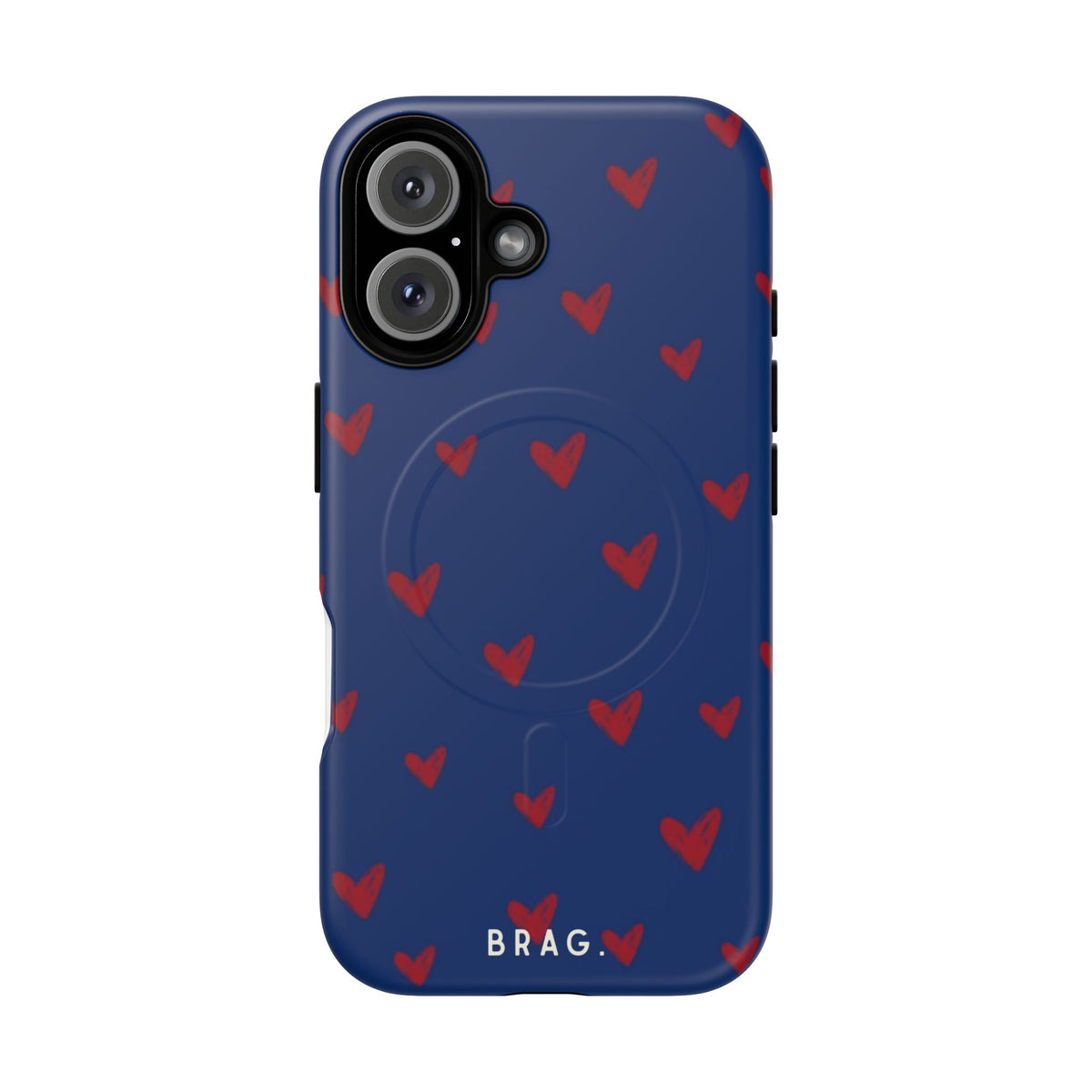 Blue Flirt MagSafe Tough Phone Case — Magnetic Protective Cover