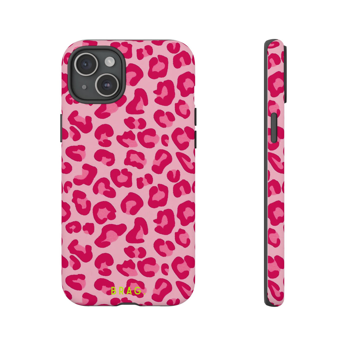Pink Prowl Tough Phone Case – Shockproof Protective iPhone Cover