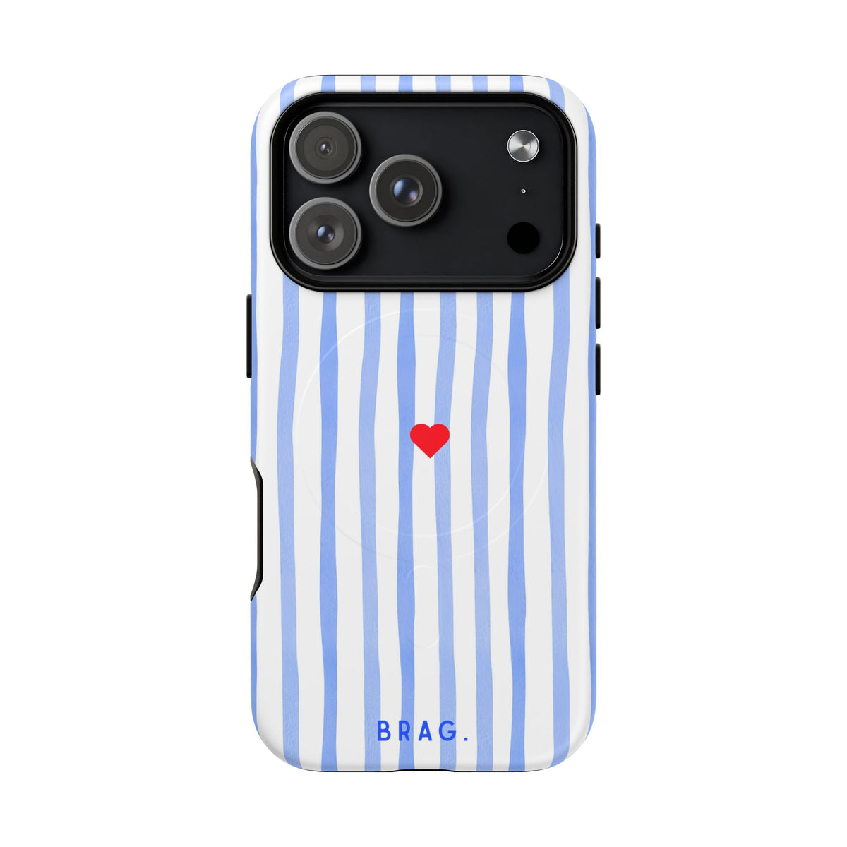 Blue Heart MagSafe Tough Phone Case — Magnetic Protective Cover