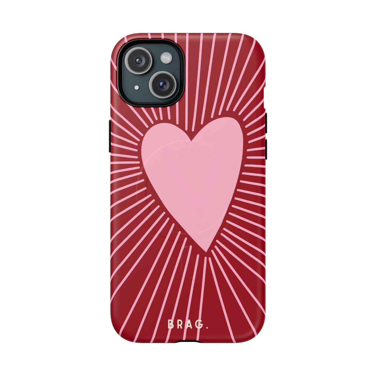 Heart Rush MagSafe Tough Phone Case — Magnetic Protective Cover